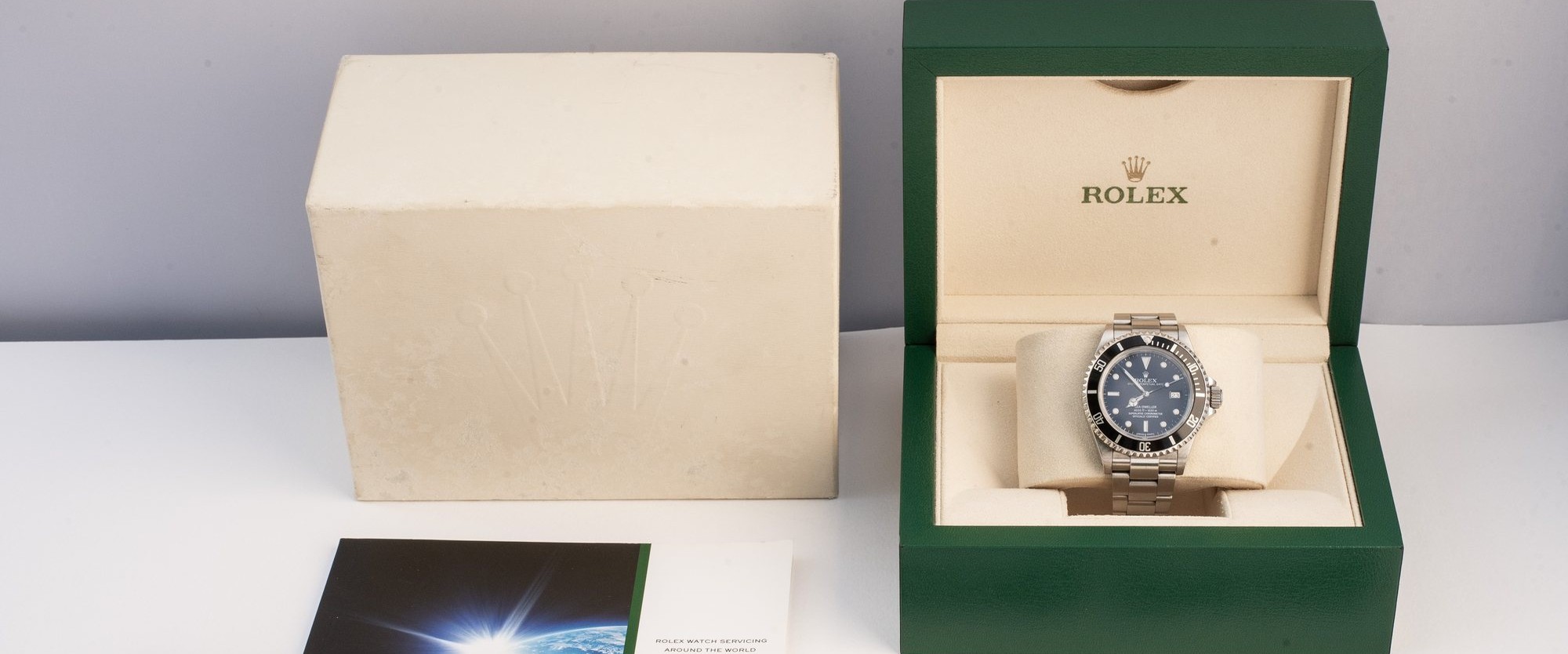 Rolex Sea-Dweller 16600 compleet met doos en documentatie, klaar voor verkoop